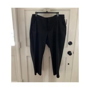 Wit & Wisdom Pants Work Office Trousers Plus Size 24 Black Gray New